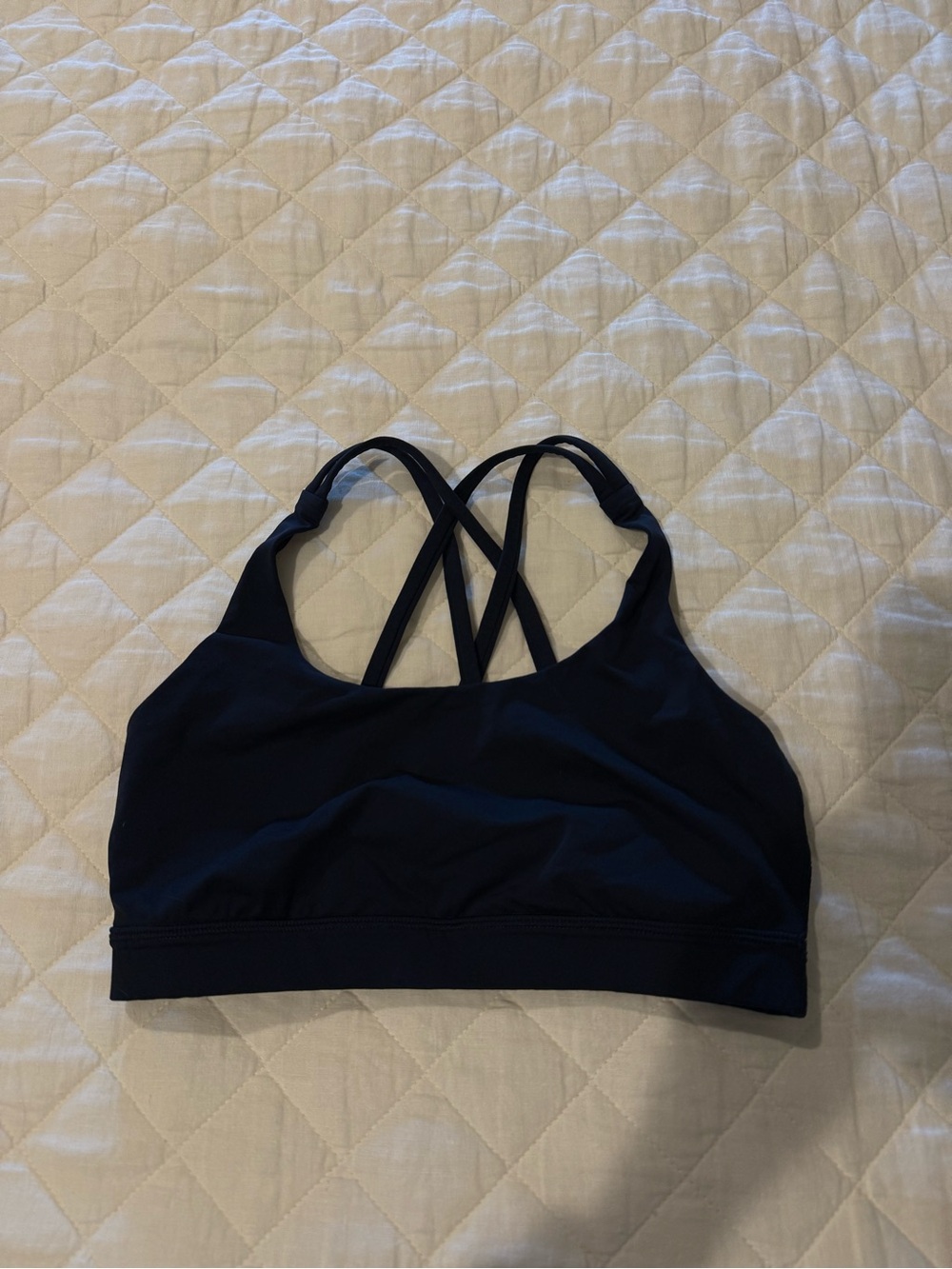 lululemon athletica Navy Cross-Back Sports Bra